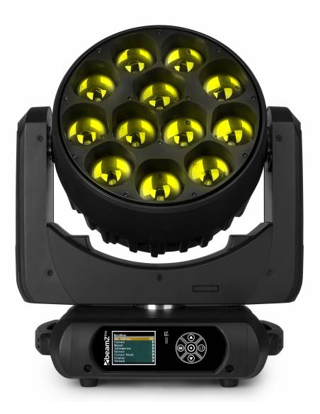 beamZ Pro MHL1240 Cabeza Movil LED Zoom 12x40W 2 piezas en Flightcase  150101 - 6