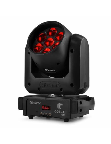 beamZ Cobra 720 Cabeza móvil Wash 7x 20W con Zoom  150436 - 5