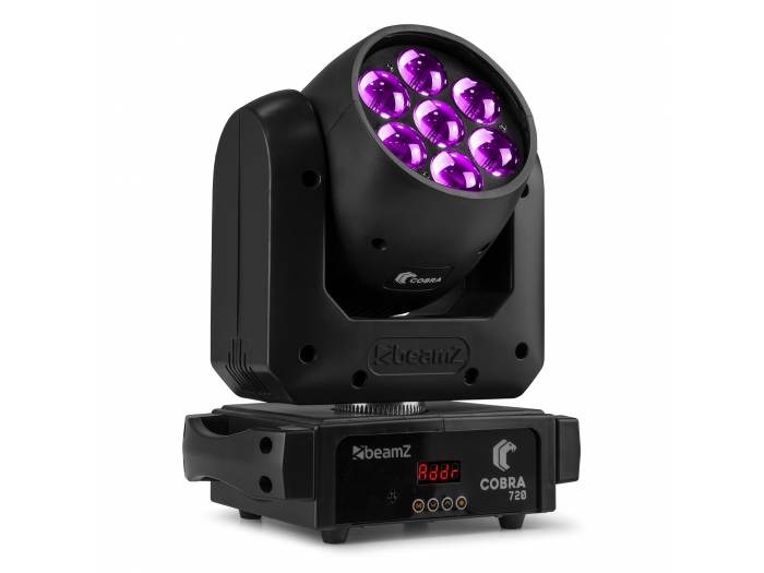 beamZ Cobra 720 Cabeza móvil Wash 7x 20W con Zoom  150436 - 4