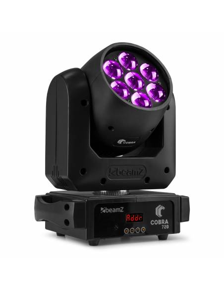 beamZ Cobra 720 Cabeza móvil Wash 7x 20W con Zoom  150436 - 4