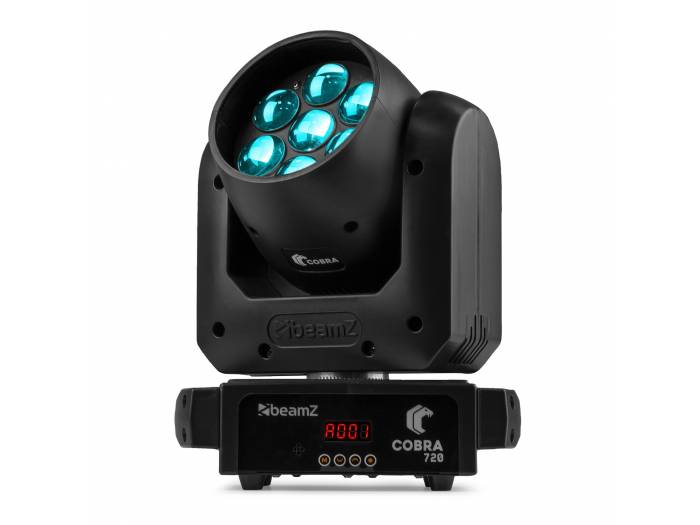 beamZ Cobra 720 Cabeza móvil Wash 7x 20W con Zoom  150436 - 2