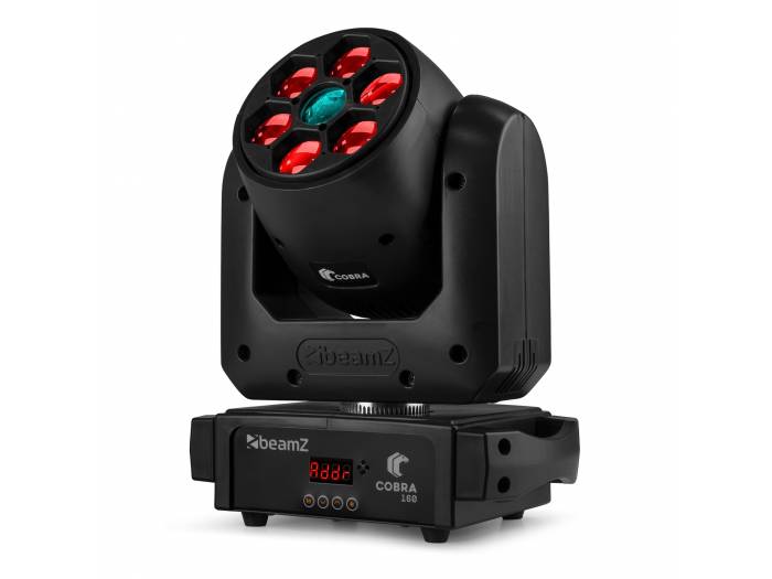 beamZ Cobra 160 Spot Cabeza móvil 100W con 6x 10W B-Eye  150434 - 5