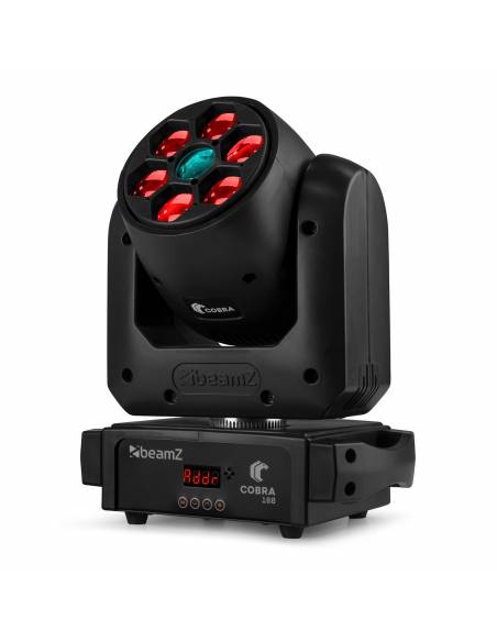 beamZ Cobra 160 Spot Cabeza móvil 100W con 6x 10W B-Eye  150434 - 5