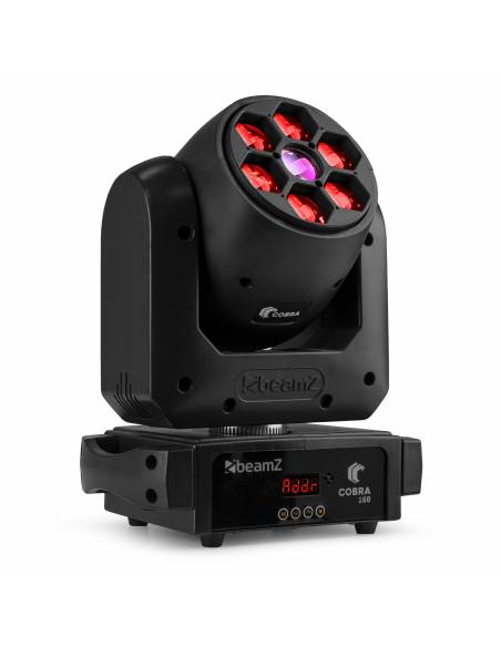 beamZ Cobra 160 Spot Cabeza móvil 100W con 6x 10W B-Eye  150434 - 4