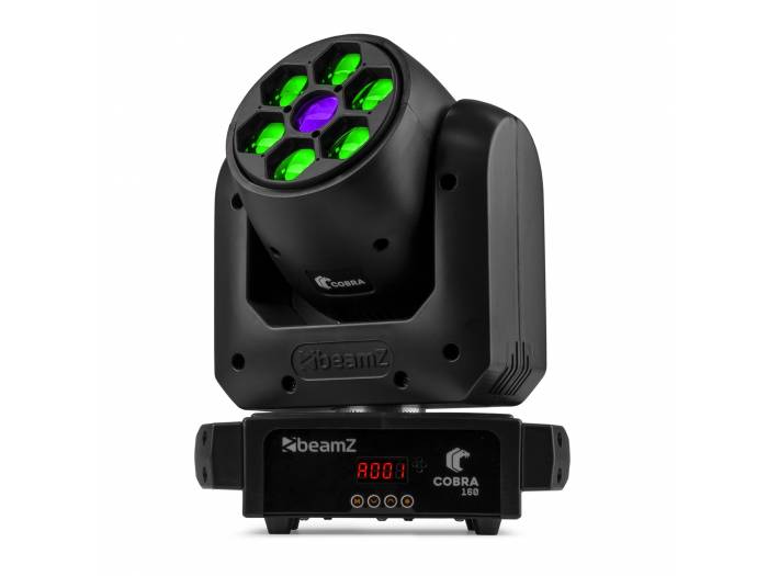 beamZ Cobra 160 Spot Cabeza móvil 100W con 6x 10W B-Eye  150434 - 3