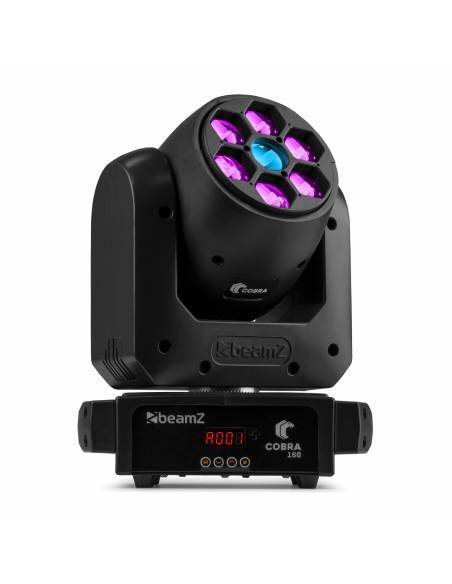 beamZ Cobra 160 Spot Cabeza móvil 100W con 6x 10W B-Eye 150434