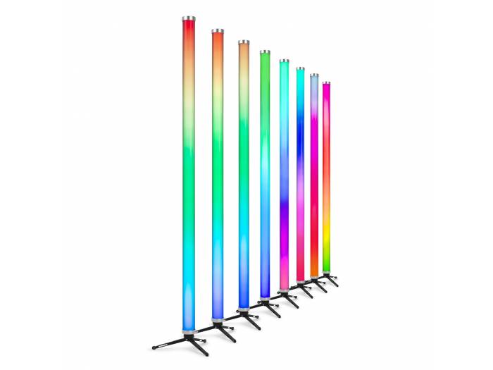 beamZ Pro Kratos Conjunto Tubos LED RGBW int/ext. 8 unidades  150659 - 4