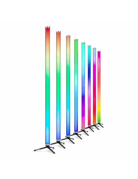 beamZ Pro Kratos Conjunto Tubos LED RGBW int/ext. 8 unidades  150659 - 4