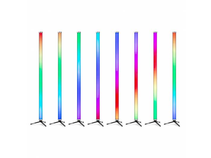 beamZ Pro Kratos Conjunto Tubos LED RGBW int/ext. 8 unidades  150659 - 3