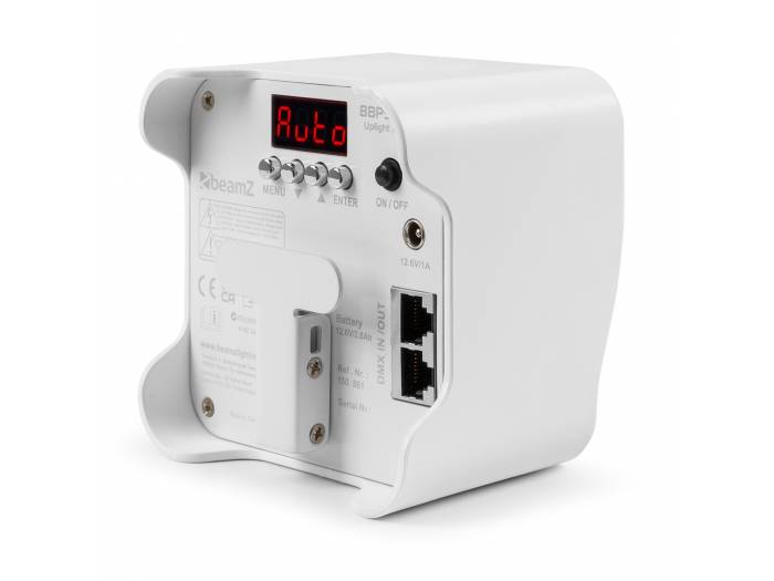 beamZ BBP90W Foco Uplight a batería 4x 4W Blanco  150581 - 8
