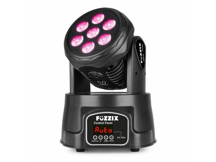 Fuzzix MHC706 Cabeza movil Wash 7x 6W RGBW  150511 - 3
