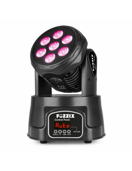 Fuzzix MHC706 Cabeza movil Wash 7x 6W RGBW  150511 - 3