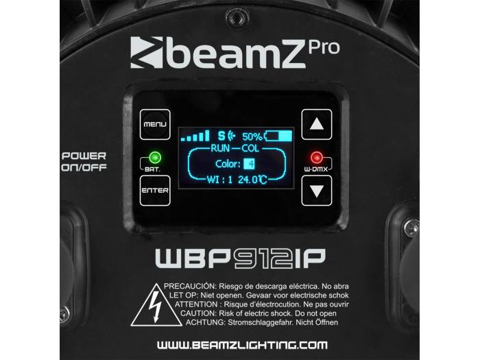 beamZ FL72B Flightcase para 6pcs Star-Color 72B Proyectores Wash  150752 - 13