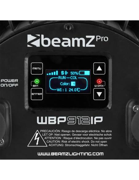 beamZ FL72B Flightcase para 6pcs Star-Color 72B Proyectores Wash  150752 - 13