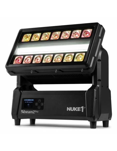 beamZ Pro NUKE1 Strobo/baño color Motorizado para exterior  153295 - 4
