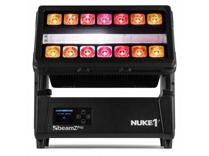 beamZ Pro NUKE1 Strobo/baño color Motorizado para exterior  153295 - 2