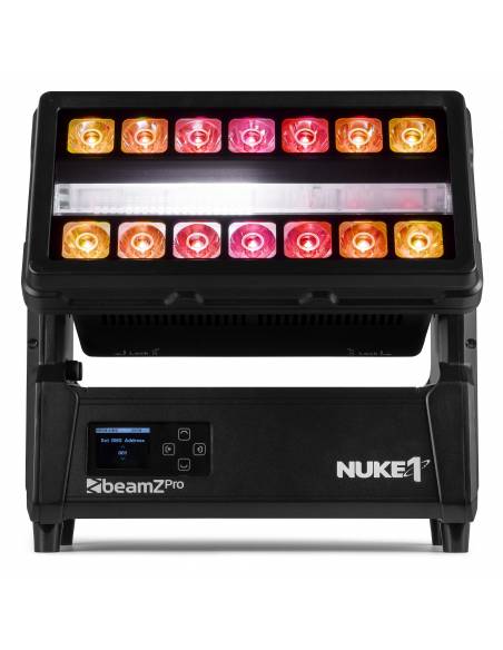 beamZ Pro NUKE1 Strobo/baño color Motorizado para exterior  153295 - 2