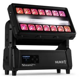 beamZ Pro NUKE1 Strobo/baño color Motorizado para exterior 153295