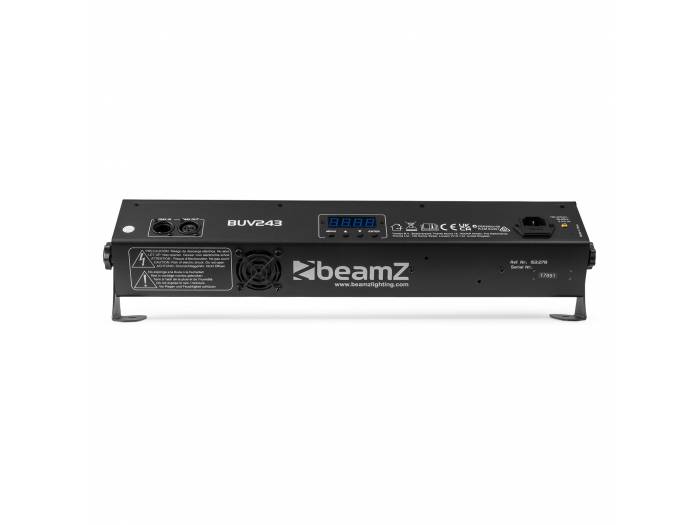 beamZ BUV243 Barra UV con DMX 2x 12 LEDs  153278 - 9