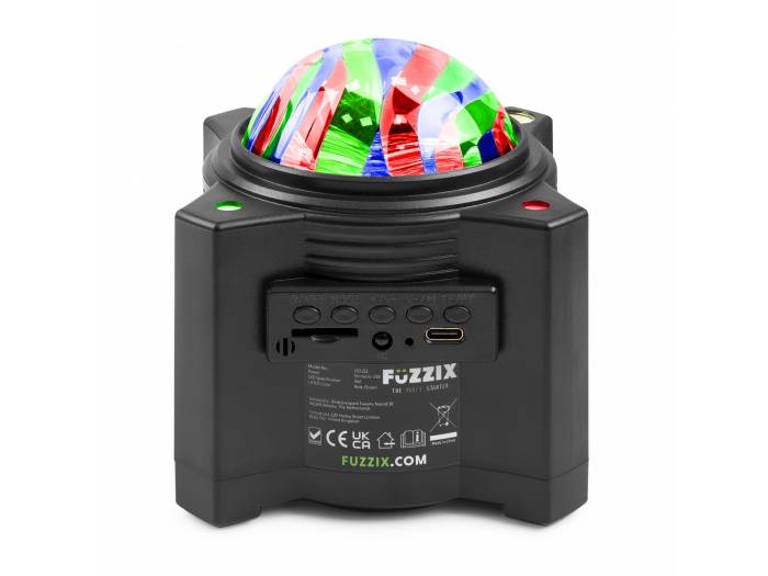 Fuzzix Aurora Galactic Proyector con altavoces BT  153211 - 8