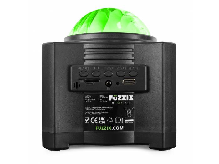 Fuzzix Aurora Galactic Proyector con altavoces BT  153211 - 2