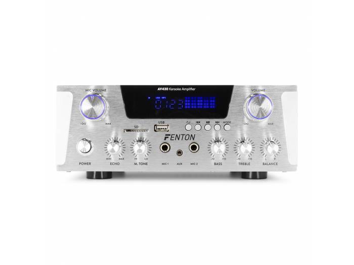 FENTON AV430A -  AMPLIFICADOR KARAOKE 2X 300W - 2