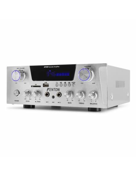 FENTON AV430A -  AMPLIFICADOR KARAOKE 2X 300W - 15