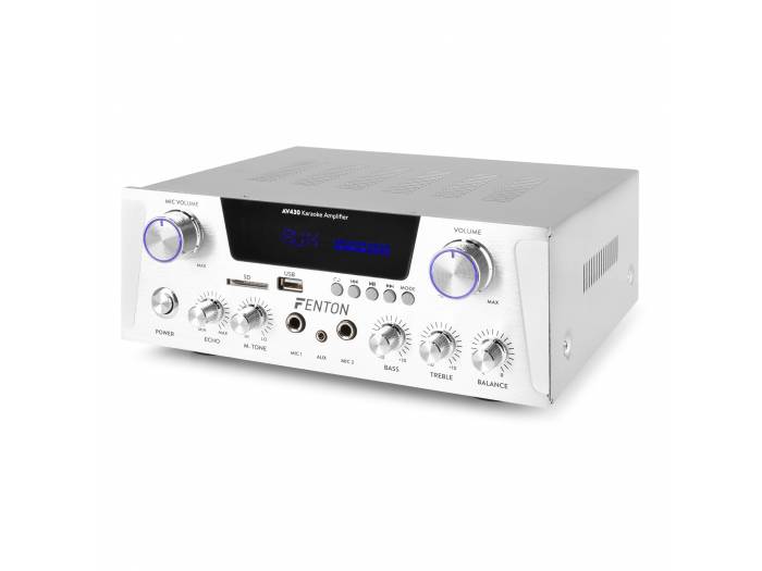 FENTON AV430A -  AMPLIFICADOR KARAOKE 2X 300W - 17