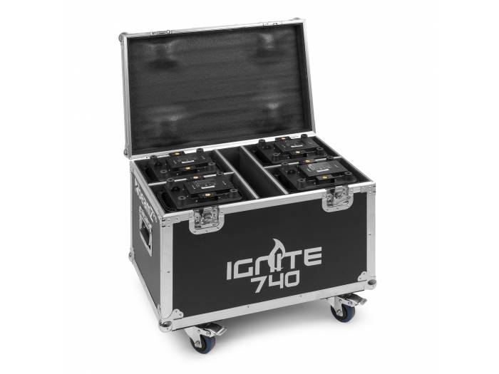 beamZ Pro FC740I4 Flightcase para 4x IGNITE740  152123 - 5