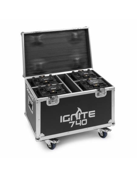 beamZ Pro FC740I4 Flightcase para 4x IGNITE740  152123 - 5