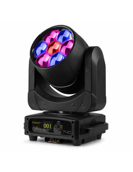 beamZ Pro IGNITE740 Cabeza móvil Wash con Zoom 7x40W  152120 - 4