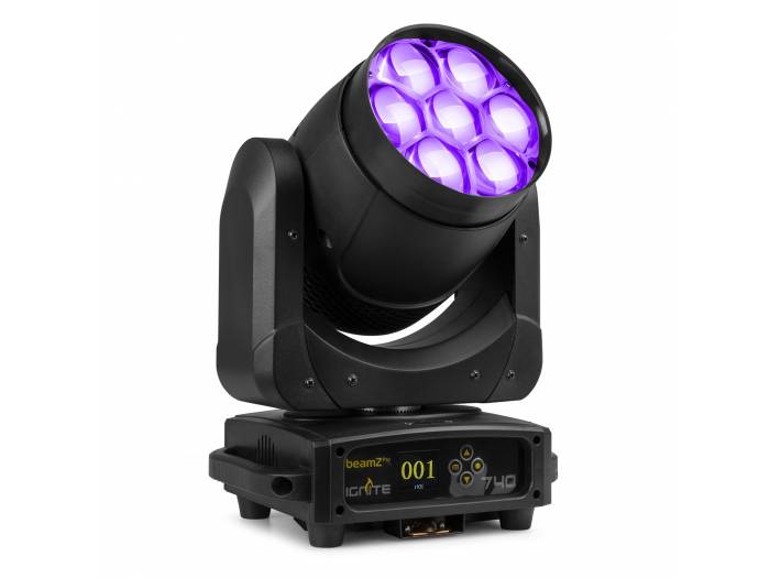 beamZ Pro IGNITE740 Cabeza móvil Wash con Zoom 7x40W  152120 - 5