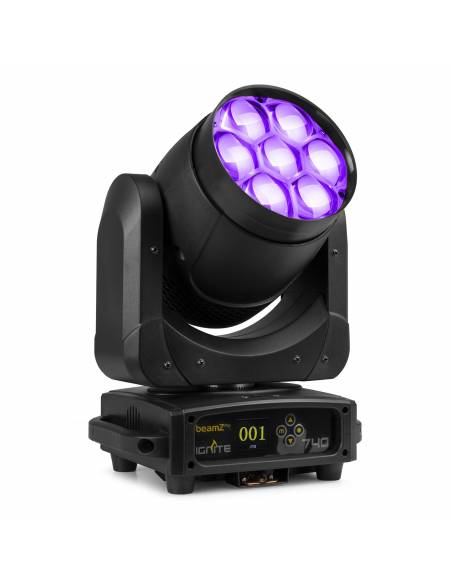 beamZ Pro IGNITE740 Cabeza móvil Wash con Zoom 7x40W  152120 - 5
