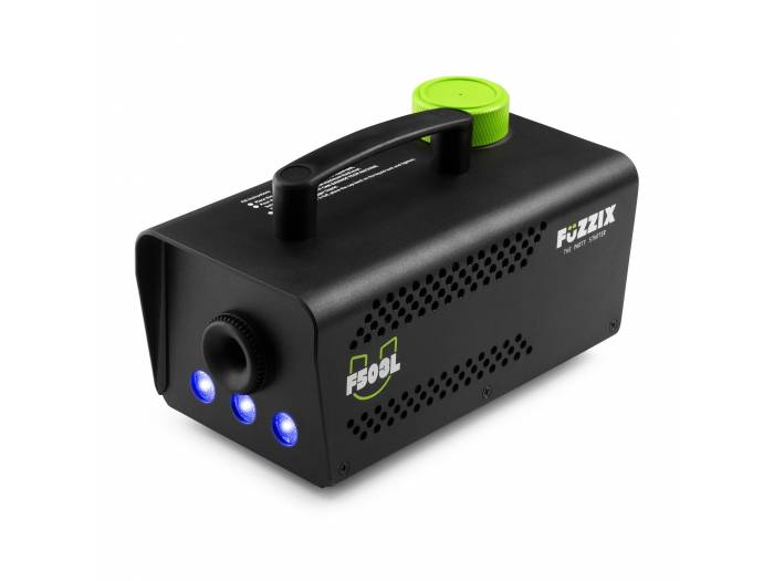 Fuzzix F503L Máquina de humo para fiestas de 500 w con 3 LED RGB y mando a distancia inalámbrico - 5