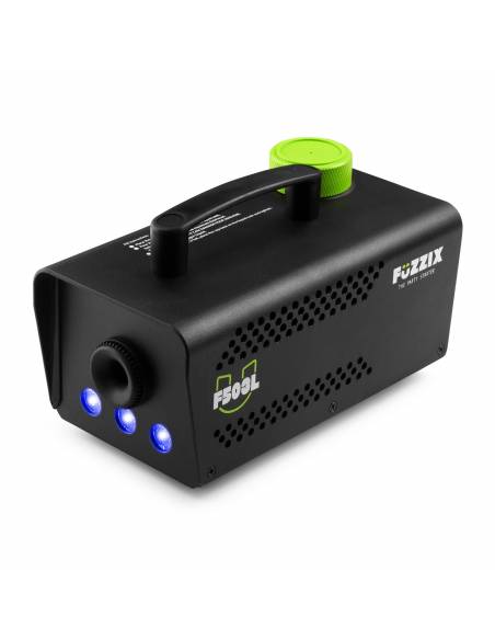 Fuzzix F503L Máquina de humo para fiestas de 500 w con 3 LED RGB y mando a distancia inalámbrico - 5