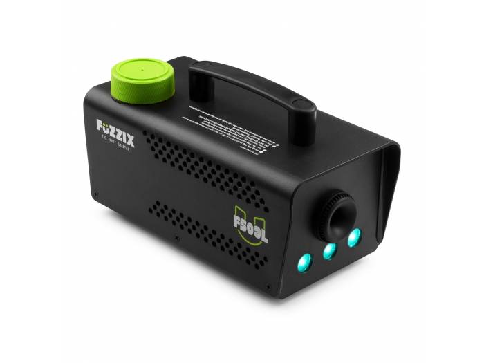 Fuzzix F503L Máquina de humo para fiestas de 500 w con 3 LED RGB y mando a distancia inalámbrico - 6
