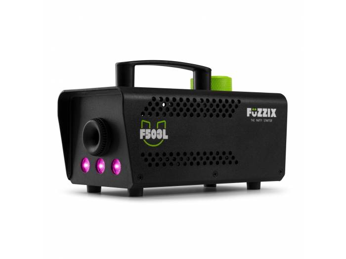 Fuzzix F503L Máquina de humo para fiestas de 500 w con 3 LED RGB y mando a distancia inalámbrico - 9