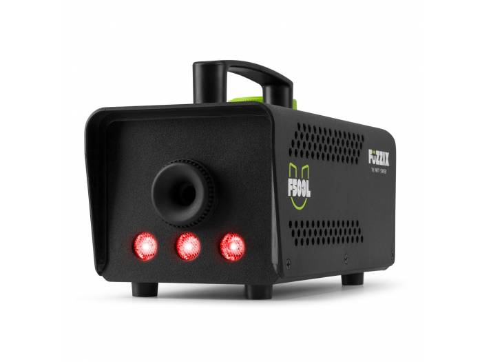 Fuzzix F503L Máquina de humo para fiestas de 500 w con 3 LED RGB y mando a distancia inalámbrico - 11