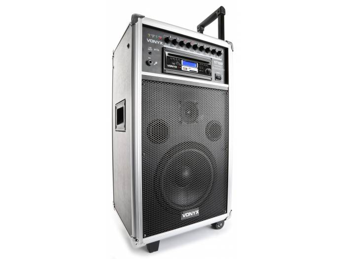 Vonyx ST100 MK2 Sistema de Sonido Portátil 8" Bluetooth/CD/MP3 - 8