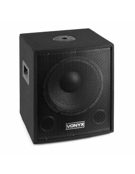 Vonyx VX0812BT 2.1 Pack de altavoces activos con subwoofer de 12" satélites de 8" y bluetooth - 10