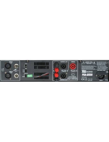 Power Dynamics PDA-B500 Amplificador Profesional - 4