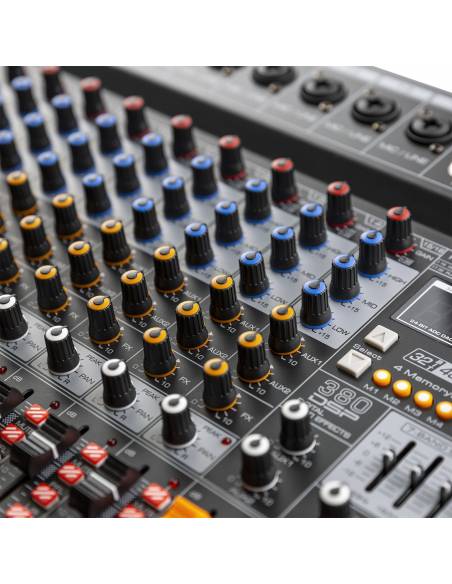 Power Dynamics PDM-T1604 Mezclador de audio de 16 canales DSP/MP3/USB Grabación - 7