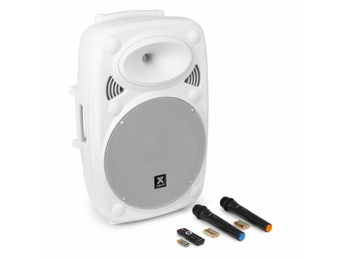 Vonyx Verve46 Altavoz autoamplificado portátil Bluetooth 1000W, Blanco - 10