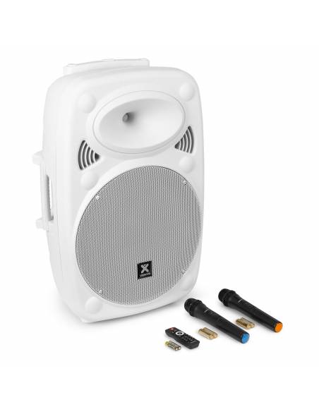 Vonyx Verve46 Altavoz autoamplificado portátil Bluetooth 1000W, Blanco - 10