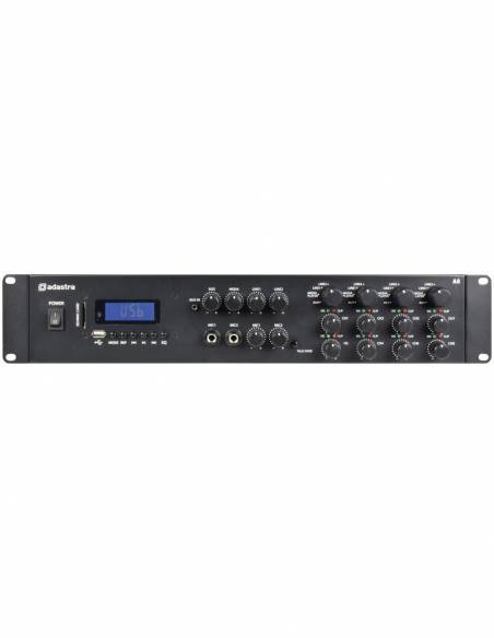 A8 Amplificador multicanal profesional 8 x 200W RMS - 4