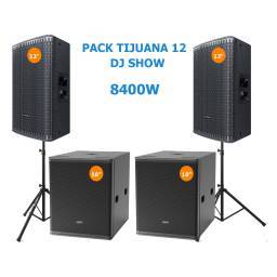 Pack TIJUANA 12 DJ SHOW 8400w 2