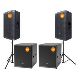 Pack TIJUANA 12 HOT DJ SHOW 8400w 2