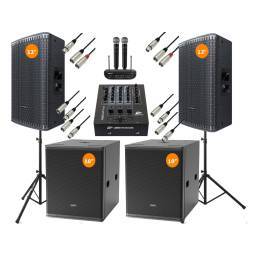 Pack TIJUANA 12 HOT MIC DJ SHOW 8400w