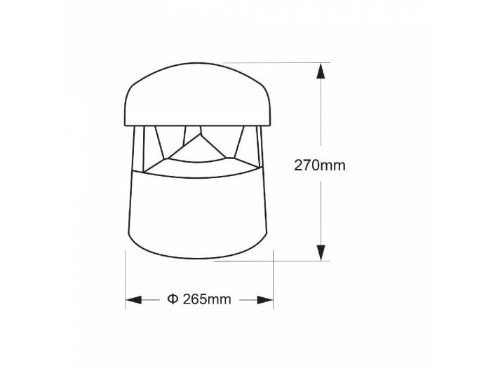 ALTAVOZ PARA EXTERIORPARK30-6002 IP66 AUDIOPHONY - 3