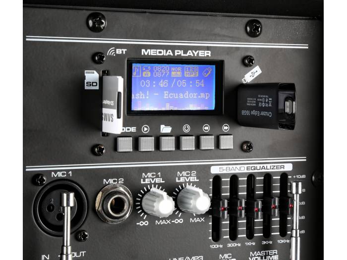 Vonyx AP1500PA Bafle Portatil 15" 170338 - 9